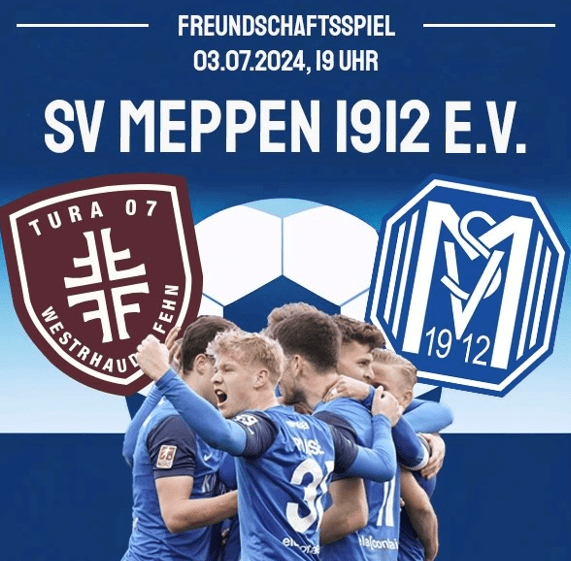 Freundschaftsspiel gegen den SV Meppen