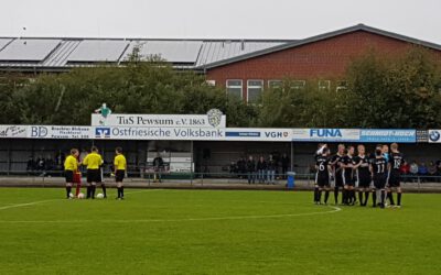 TuRa 07 1. Herren: Bittere 1:2-Niederlage in Pewsum!