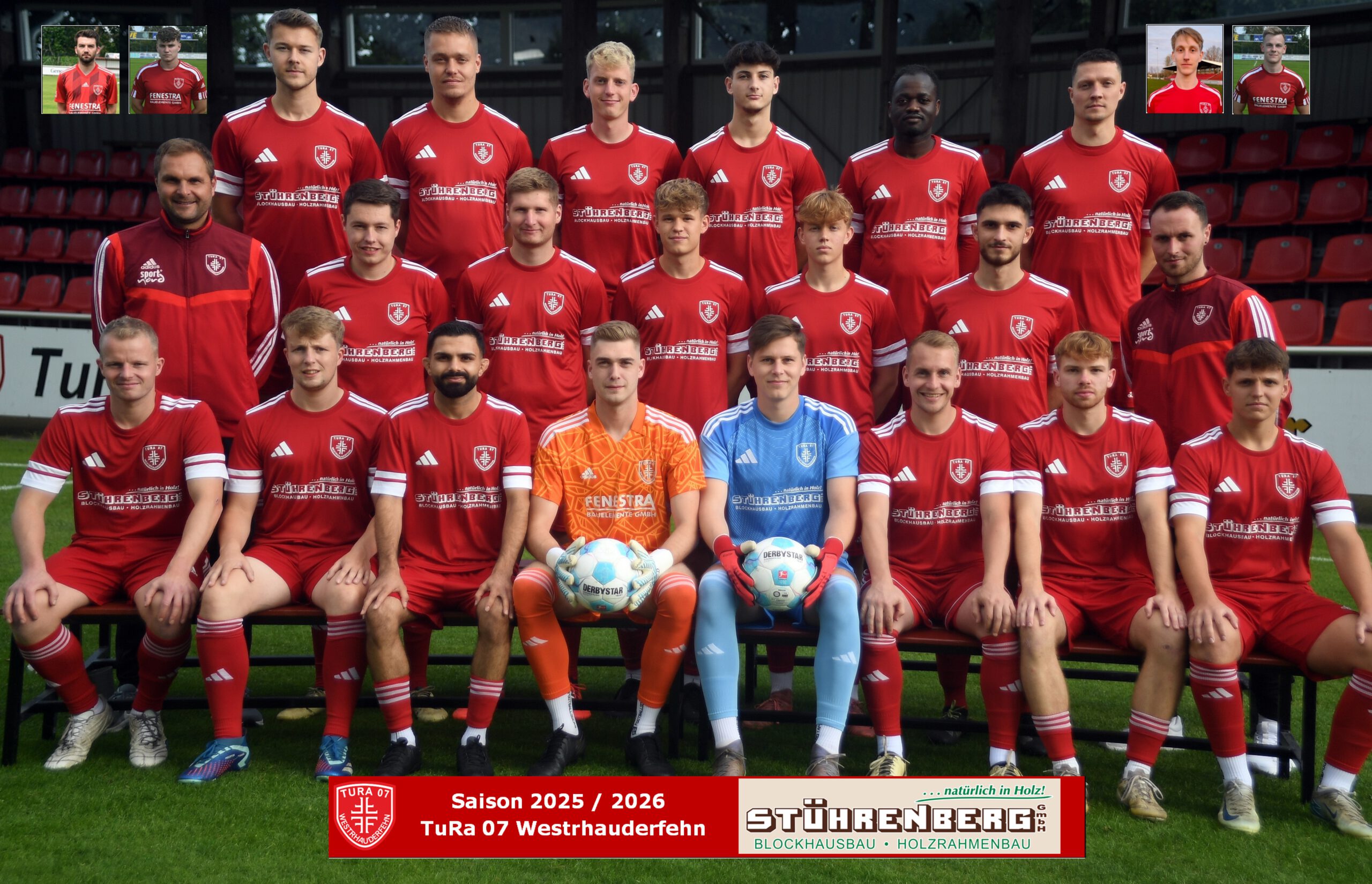 Mannschaftsfoto 2025-2026